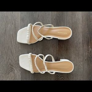 Reformation assunta starkly block heel